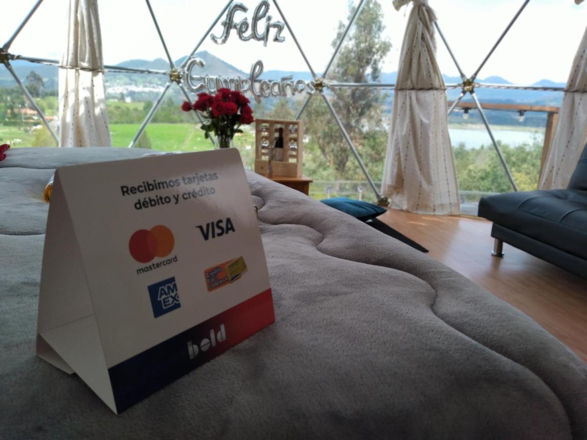 Glamping La Villa Guatavita Exterior foto