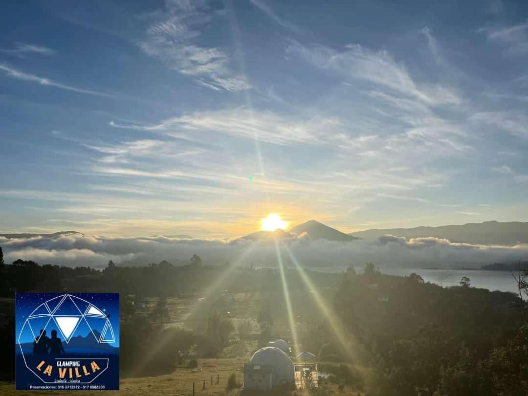 Glamping La Villa Guatavita Exterior foto