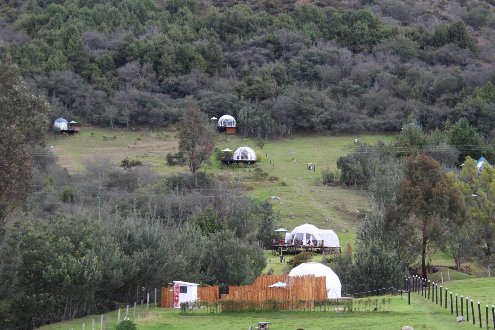 Glamping La Villa Guatavita Exterior foto