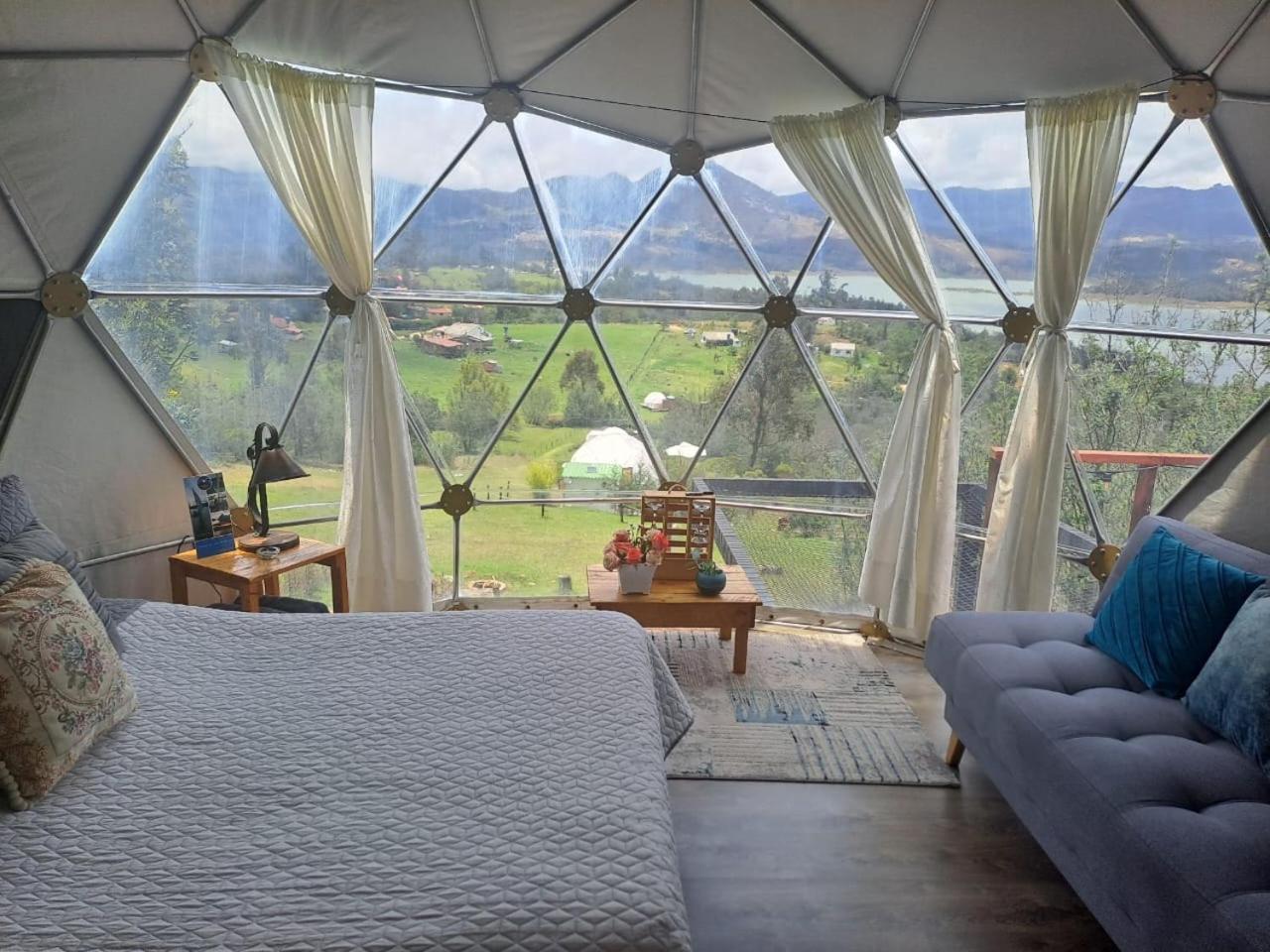 Glamping La Villa Guatavita Exterior foto