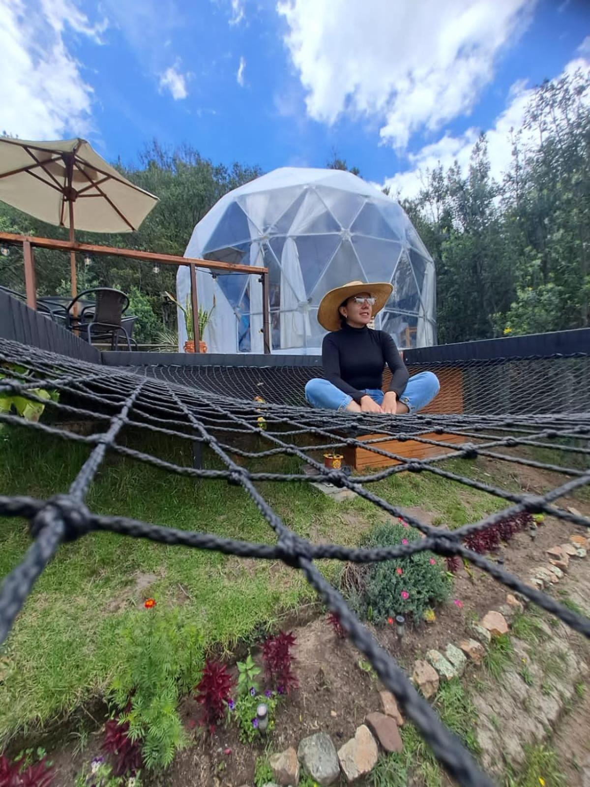 Glamping La Villa Guatavita Exterior foto