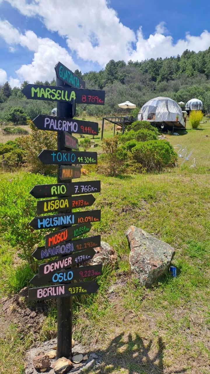 Glamping La Villa Guatavita Exterior foto