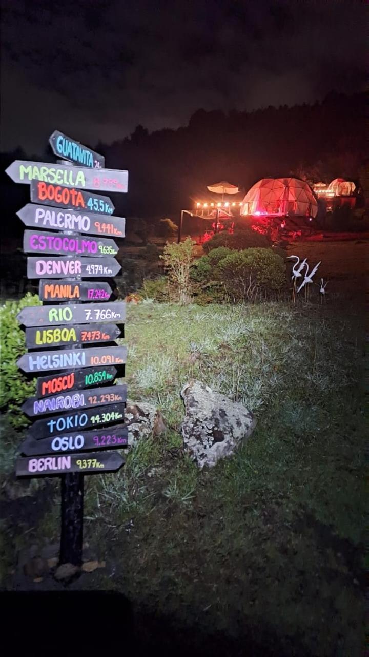 Glamping La Villa Guatavita Exterior foto