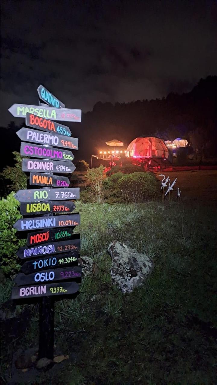 Glamping La Villa Guatavita Exterior foto
